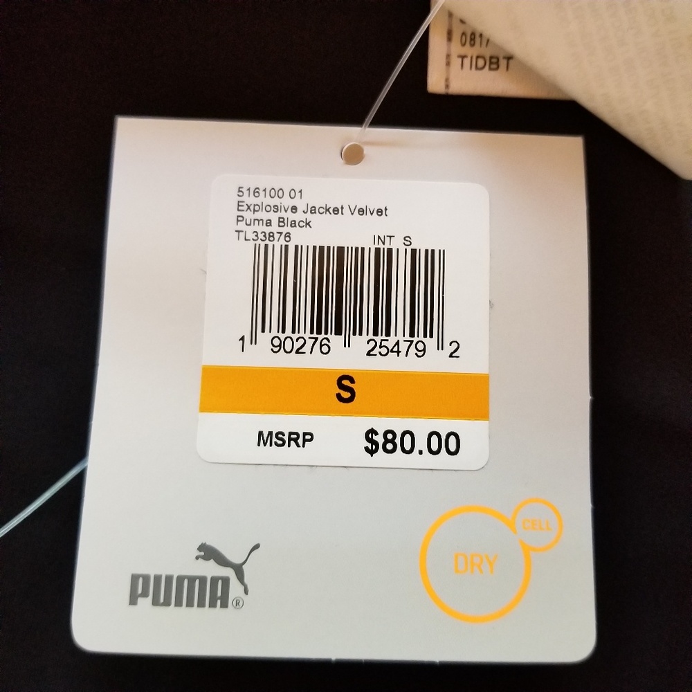 Women's Puma Dry Cell Jacket Black - Picture 7 of 8